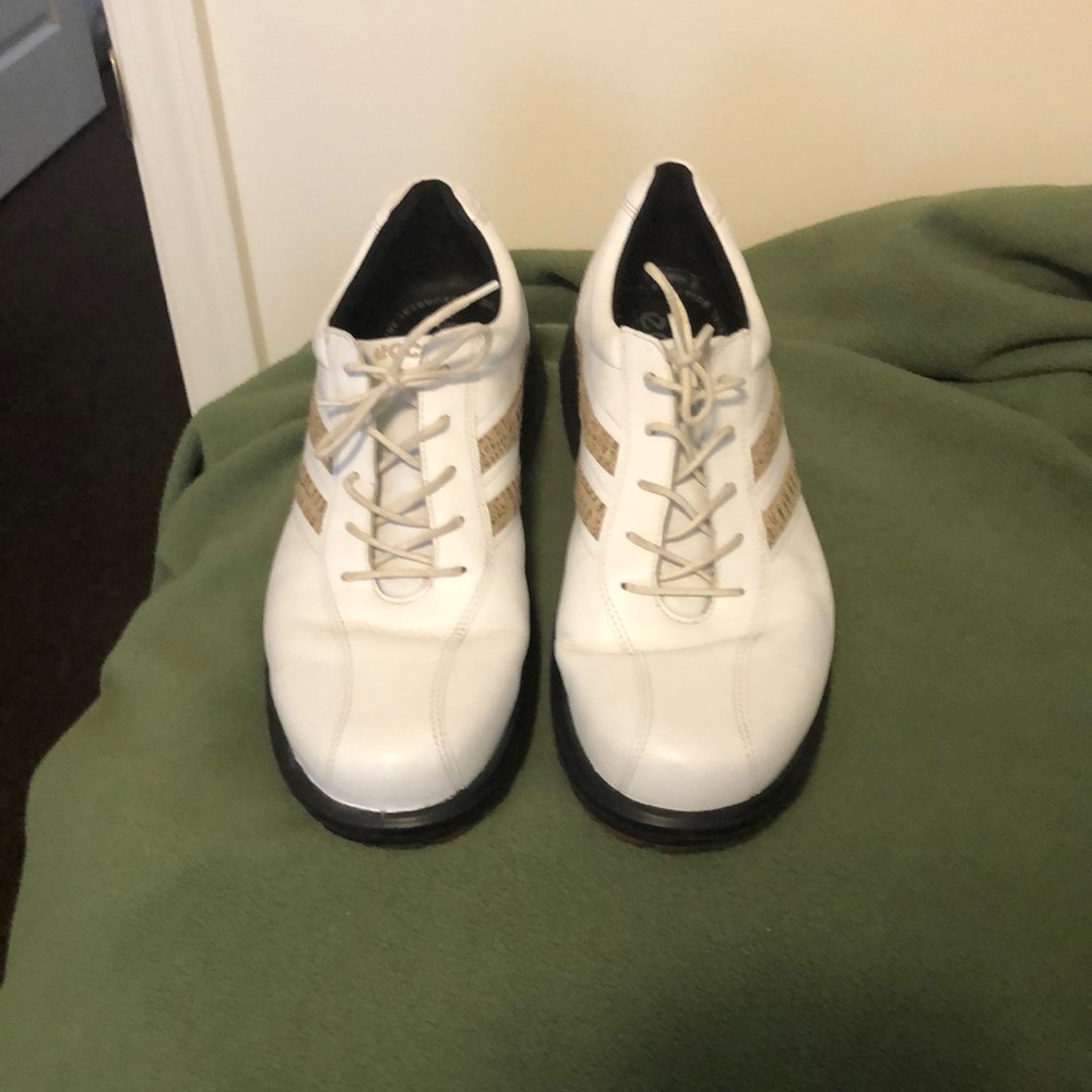 Ecco Men's Golf Shoes. Size 12 US/46 EU. White. Like new.